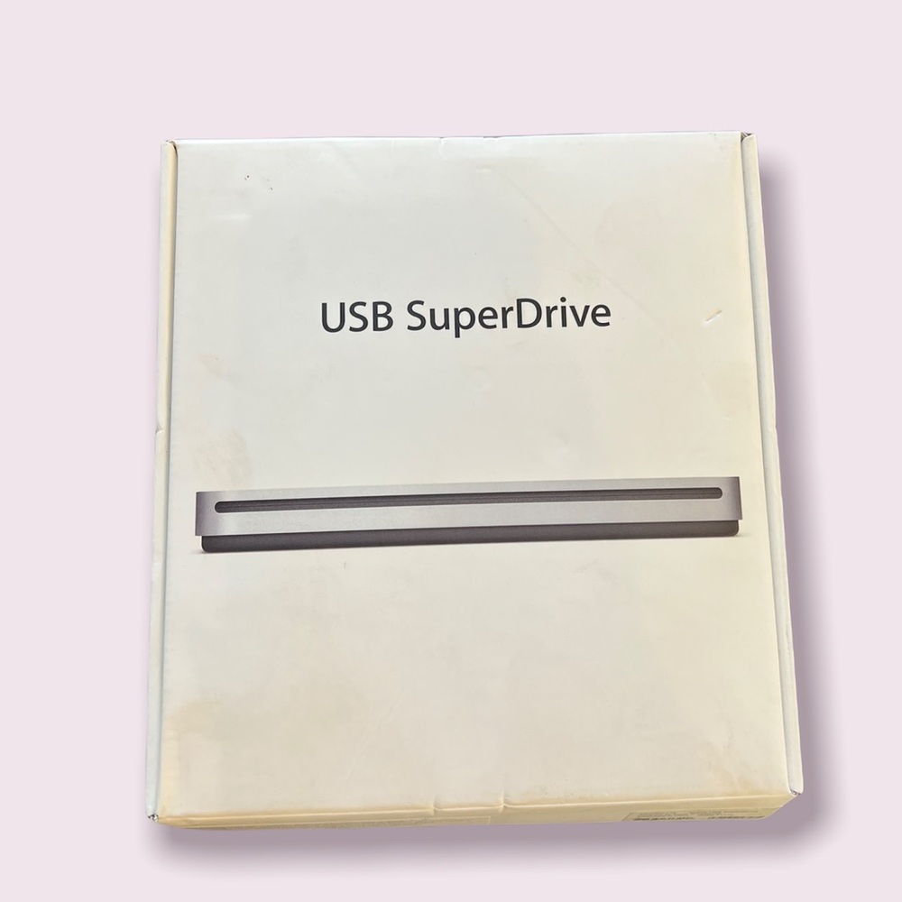 Brand new never used Apple USB SuperDrive